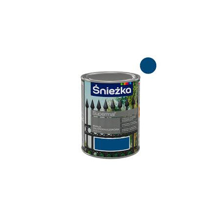 Emalia ft.Supermal Śnieżka 0,8L  niebieska